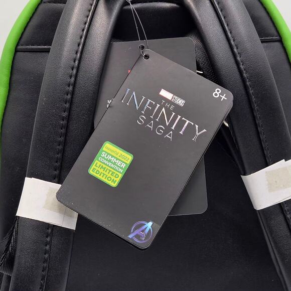 Loungefly Marvel Studios Infinity Saga LE Gamora Cosplay Mini Backpack New - Picture 6 of 7